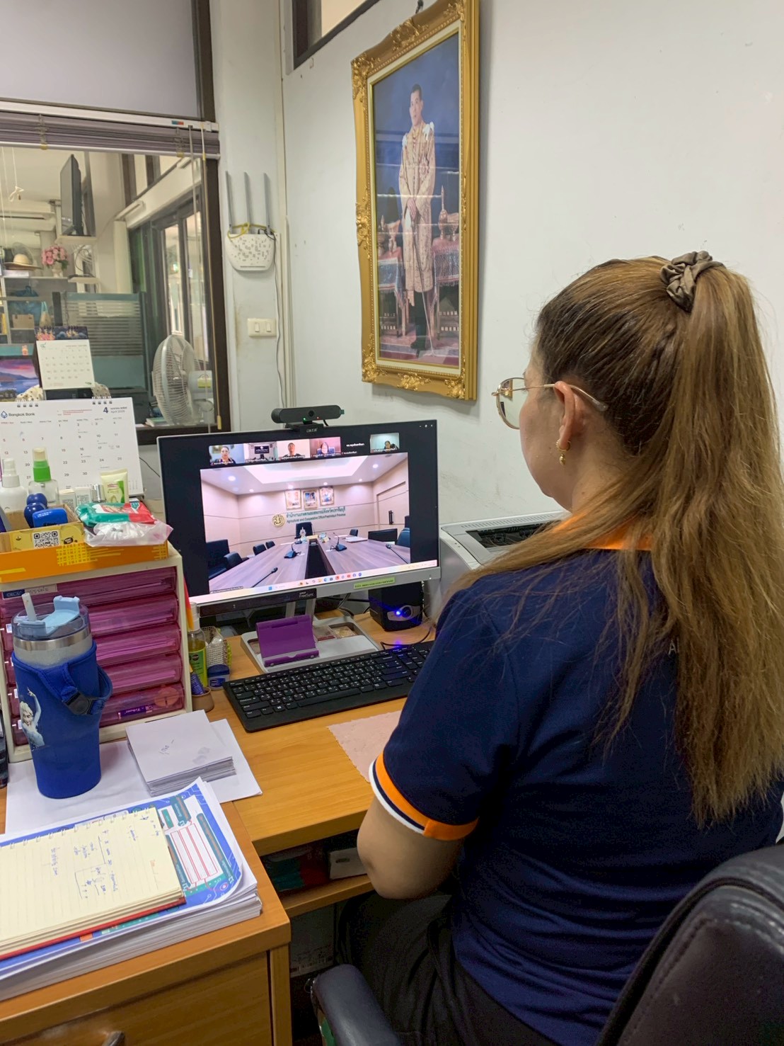 title - วันที่ 23 เมษายน 2569 เวลา 13.30 น. นายวิทูล ประดิษฐบุญ ปฏิรูปที่ดินจังหวัดปราจีนบุรี  พร้อมด้วย นางสาวปาริชาติ ศรีปราชญ์ ผู้อำนวยการกลุ่มยุทธศาสตร์และการปฏิรูปที่ดิน เข้าร่วมการประชุม คณะกรรมการขับเคลื่อนงานด้านการเกษตรจังหวัดปราจีนบุรี ครั้งที่ 1/2569